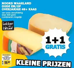 Boon`s Markt NOORD WAARLAND OUDE EN/OF OVERJARIGE 48+ KAAS aanbieding