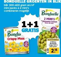 Boon`s Markt BONDUELLE GROENTEN IN BLIK aanbieding