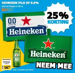 Boon`s Markt HEINEKEN PILS OF 0.0% aanbieding