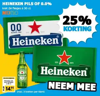 Boon`s Markt HEINEKEN PILS OF 0.0% aanbieding