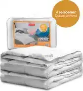 Bol.com Goozzy dons dekbed - 100% donzen dekbed - 4-seizoenen - premium - 140x200 cm aanbieding