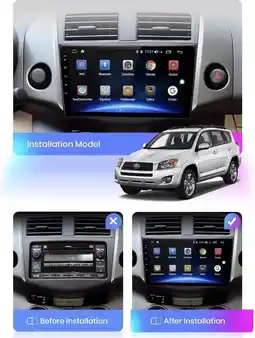 Bol.com Toyota Rav4 2006-2013 Android 10 navigatie en multimediasysteem bluetooth usb wifi 2+32GB aanbieding