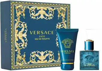 Bol.com VERSACE- Eros Eau de Toilette 30ml + Bath & Shower Gel 50ml aanbieding