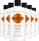 Bol.com Syoss Repair Therapy - Conditioner - Haarverzorging - Voordeelverpakking - 6 x 440 ml aanbieding