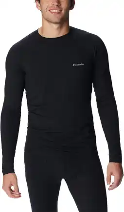 Amazon Columbia basislaag herenshirt met lange mouwen, Midweight Stretch aanbieding