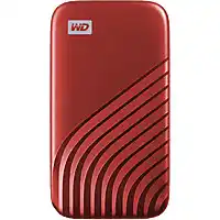 MediaMarkt WD My Passport SSD 2 TB Rood aanbieding