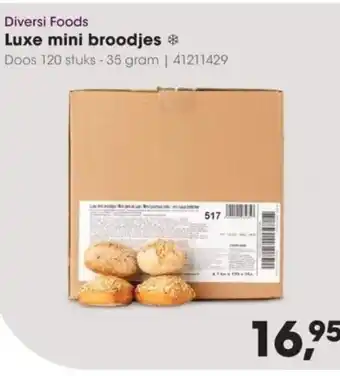 HANOS Luxe mini broodjes aanbieding