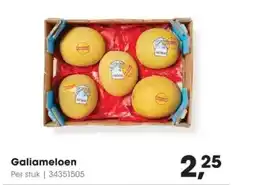 HANOS Galiameloen aanbieding