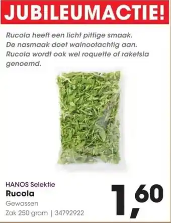 HANOS Hanos selektie Rucola aanbieding