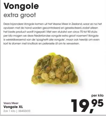 HANOS Veers Meer Vongole XL aanbieding