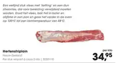 HANOS Hertenstriploin aanbieding