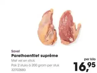 HANOS Parelhoenfilet suprême aanbieding