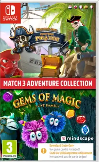 Bol.com Match 3 Adventure Collection - Switch (Code in a Box) aanbieding