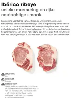 HANOS Ibérico ribeye aanbieding