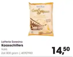 HANOS Latteria Soresina Kaasschilfers aanbieding