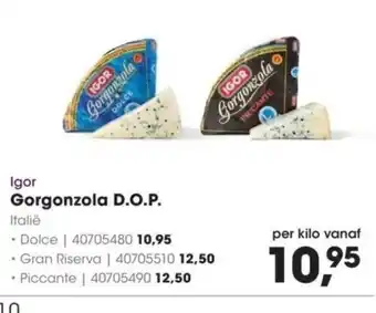 HANOS Igor Gorgonzola D.O.P. aanbieding