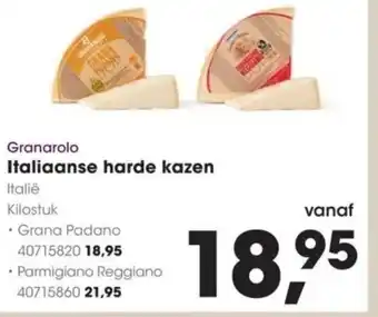 HANOS Granarolo Italiaanse harde kazen aanbieding