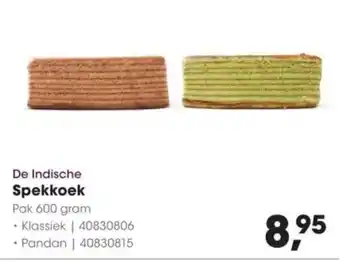 HANOS De Indische Spekkoek aanbieding