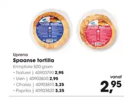 HANOS Spaanse tortilla aanbieding