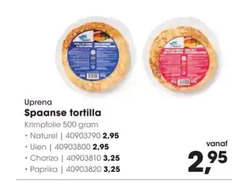 HANOS Spaanse tortilla aanbieding