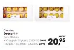 HANOS Creades Dessert aanbieding