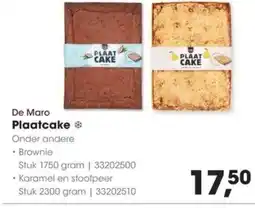 HANOS De Maro Plaatcake aanbieding