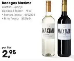 HANOS Bodegas Maximo aanbieding