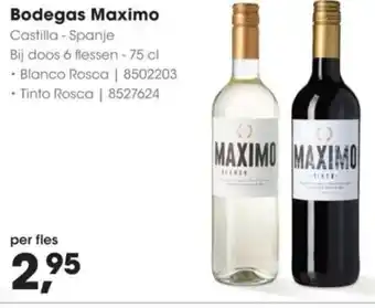 HANOS Bodegas Maximo aanbieding