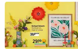 Xenos Schaal bloem aanbieding