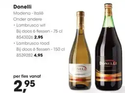 HANOS Donelli aanbieding