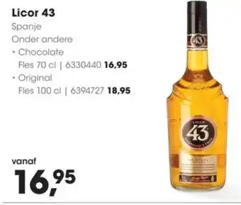 HANOS Licor 43 aanbieding