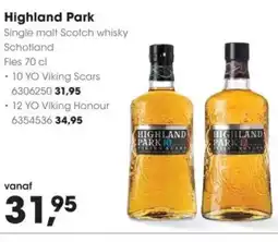 HANOS Highland Park aanbieding