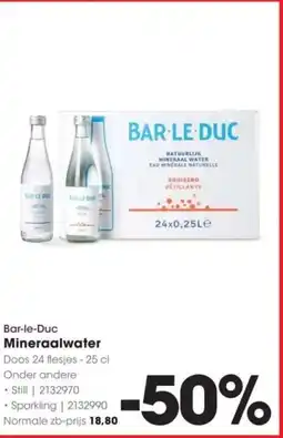 HANOS Mineraalwater aanbieding