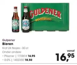 HANOS Gulpener Bieren aanbieding