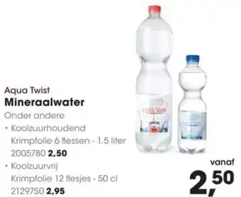 HANOS Aqua Twist Mineraalwater aanbieding