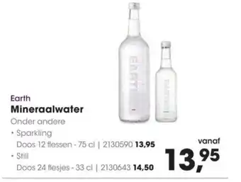 HANOS Earth Mineraalwater aanbieding