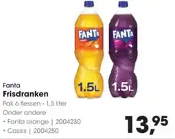 HANOS Frisdranken aanbieding