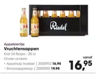 HANOS Appelsientje Vruchtensappen aanbieding