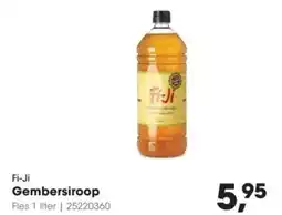 HANOS Fi-Ji Gembersiroop aanbieding