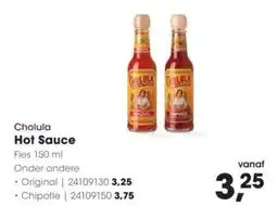 HANOS Cholula Hot Sauce aanbieding