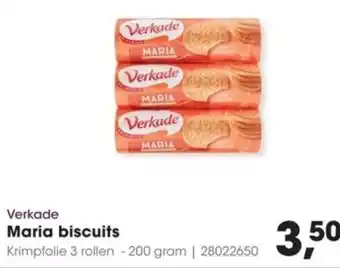 HANOS Verkade Maria biscuits aanbieding