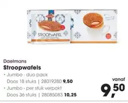 HANOS Daelmans Stroopwafels aanbieding