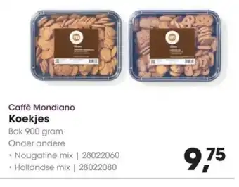 HANOS Caffè Mondiano Koekjes aanbieding