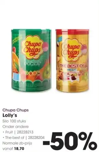 HANOS Chupa Chups Lolly's aanbieding