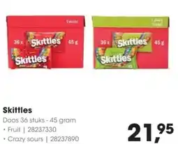 HANOS Skittles aanbieding