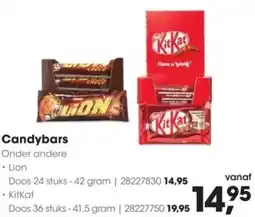 HANOS Candybars aanbieding