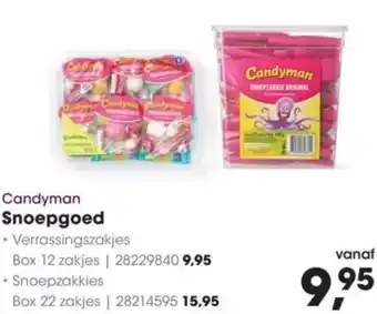 HANOS Candyman Snoepgoed aanbieding