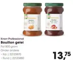 HANOS Knorr Professional Bouillon gelei aanbieding