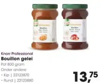 HANOS Knorr Professional Bouillon gelei aanbieding