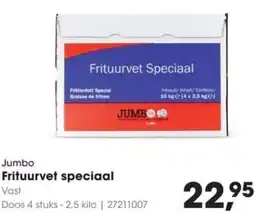 HANOS Jumbo Frituurvet speciaal aanbieding